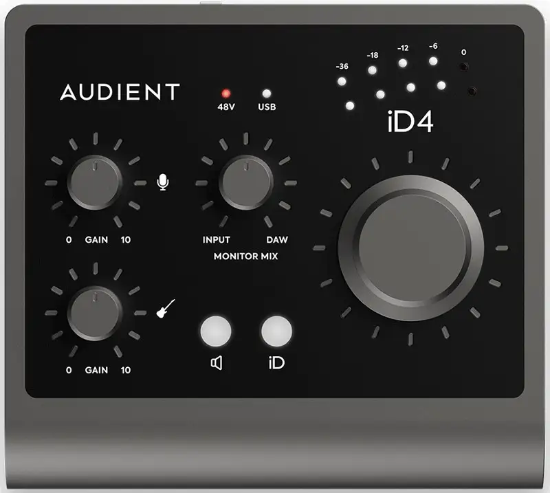 Audient id4 MKII USB 오디오 인터페이스