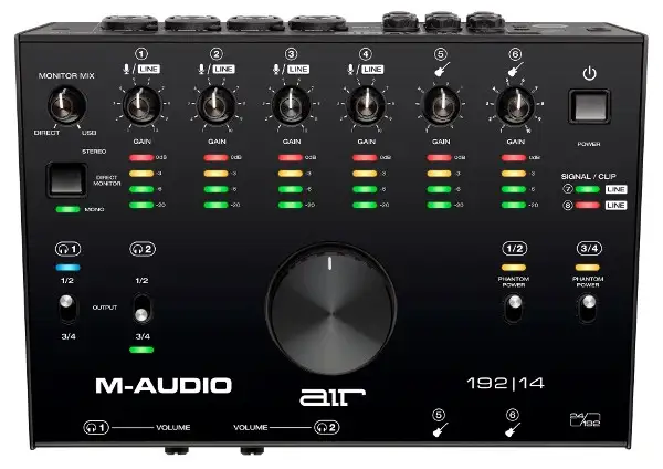 M-Audio Air 192-14 USB-Audioschnittstelle