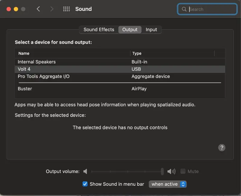 Mac에서 오디오 인터페이스를 사용하는 방법 1