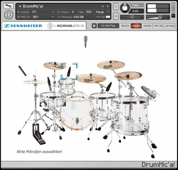 Sennheiser - DrumMic'a