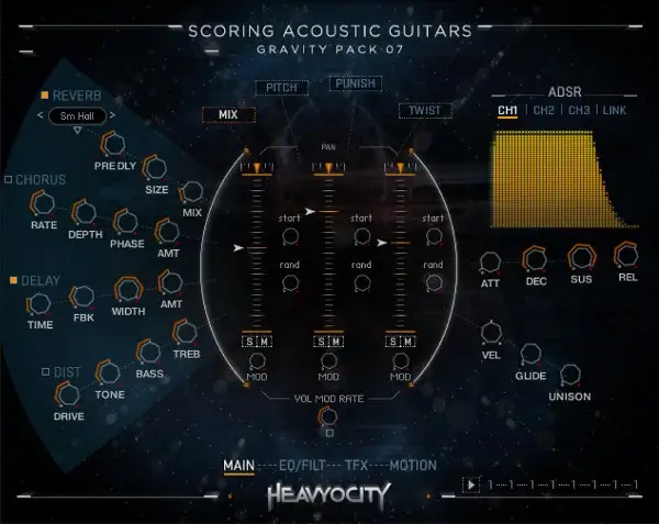 Heavyocity - Guitarras acústicas de pontuação