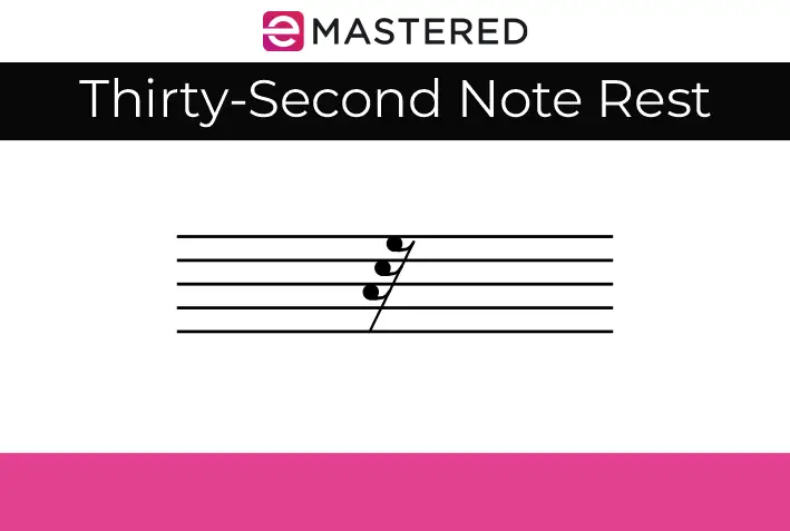 Thirty-Second Note Rest