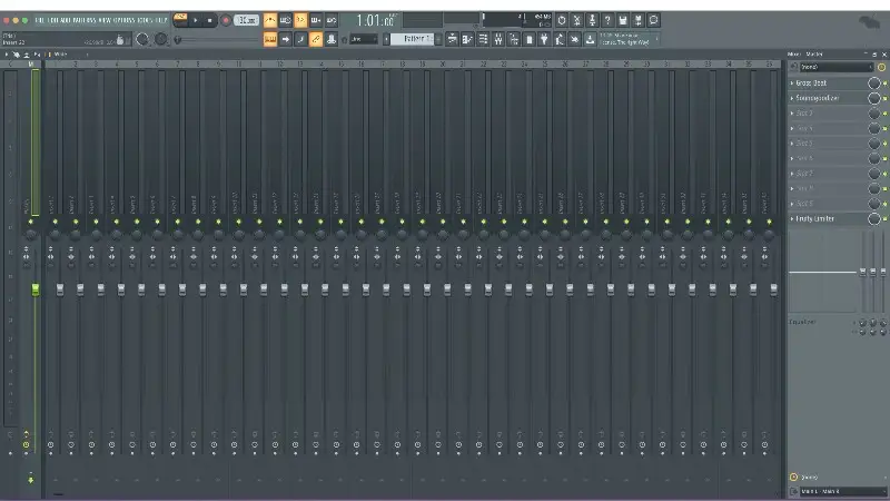 FL STUDIOオーディオ