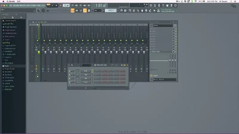 FL STUDIOインターフェース