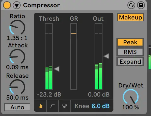 A typical compressor in action 