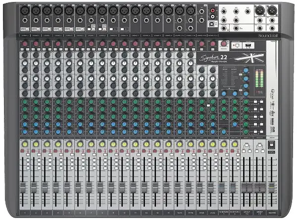 Soundcraft Unterschrift 22MTK
