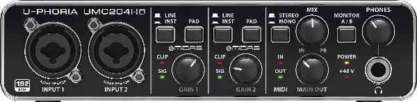Behringer U-phoria 204HD