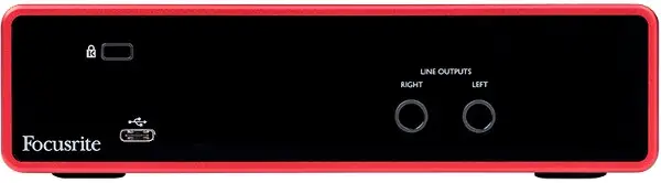 Focusrite Scarlett 2i2 3rd Gen back