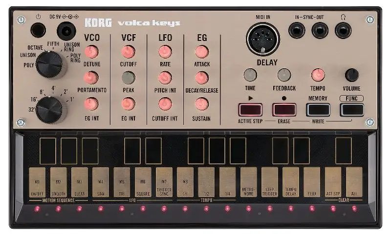 Tastele Korg Volca