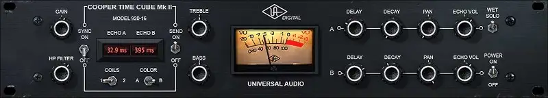 UAD Cooper Time Cube MKII Delay