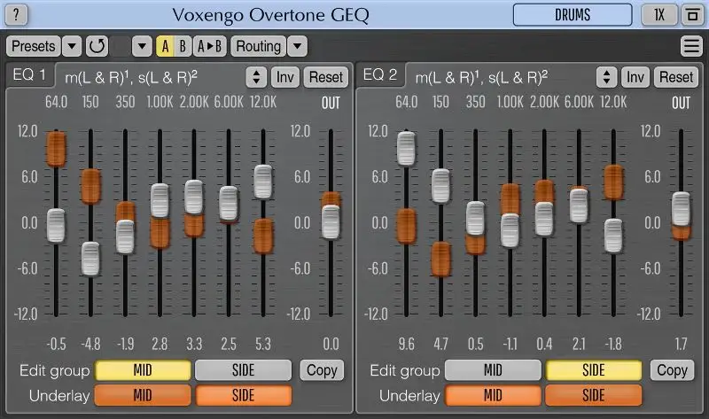 Voxengo 泛音 GEQ