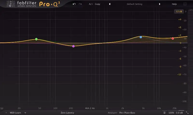 EQ Settings for Acoustic-Folk Music