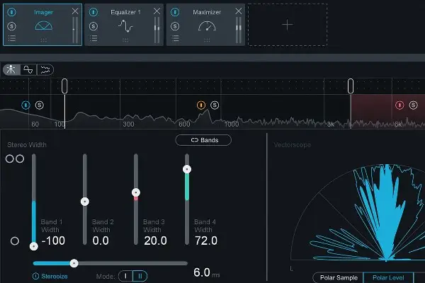 plugin per l'allargatore vocale ozone imager