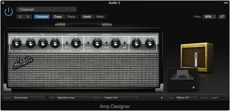 Logic Pro X Amp Pedalboard Designer