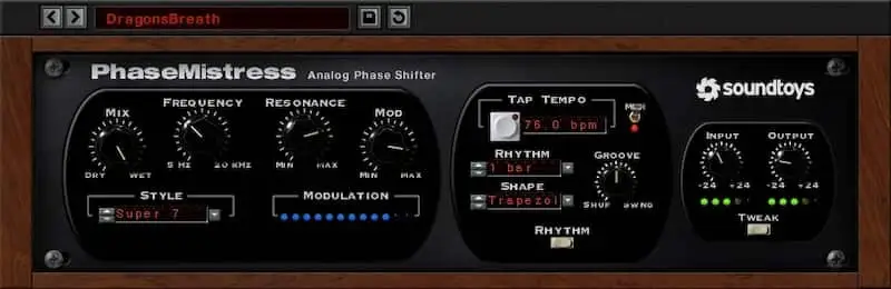 Soundtoys Phase Mistress