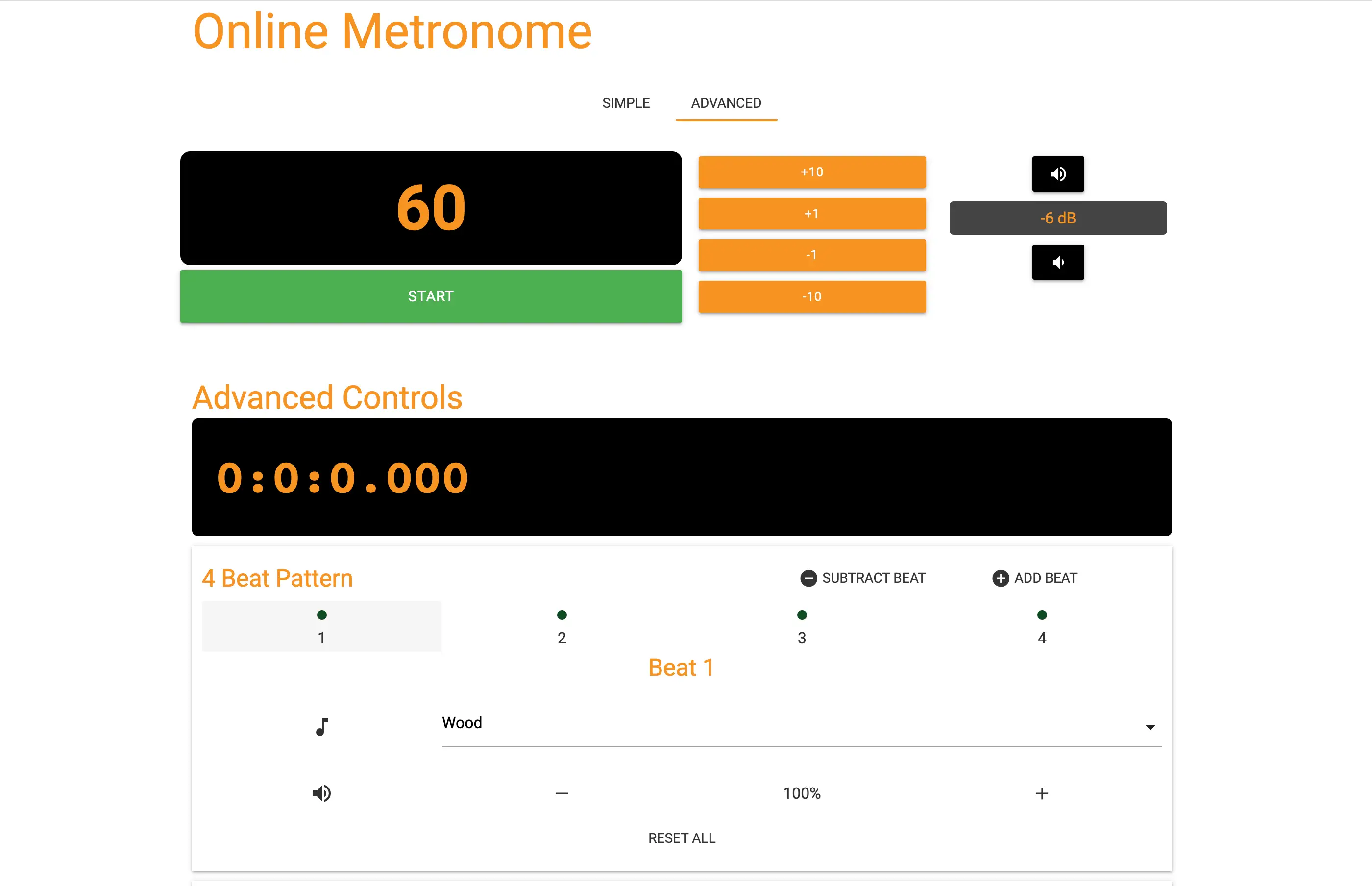 Beste online metronoom