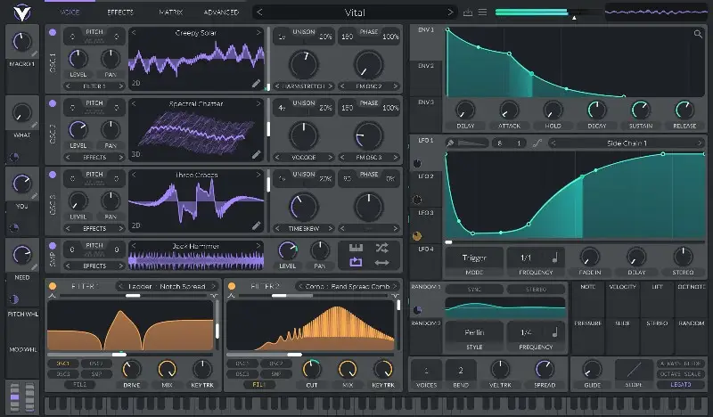 Vitale synth