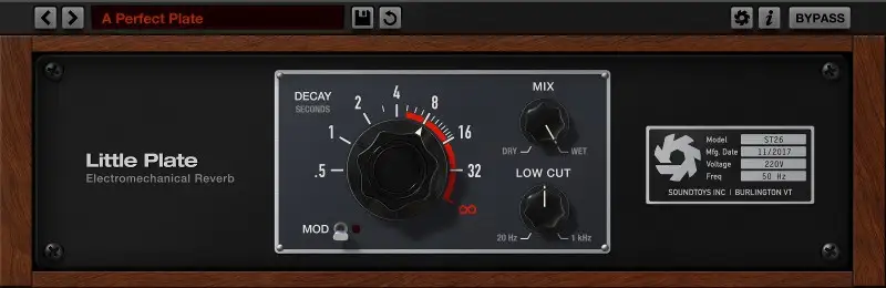 Soundtoys Bordje