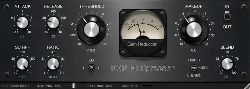 PSP FET-compressor