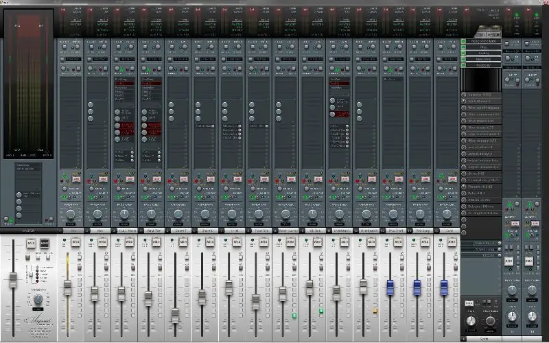 Keizerlijk thema voor reaper daw