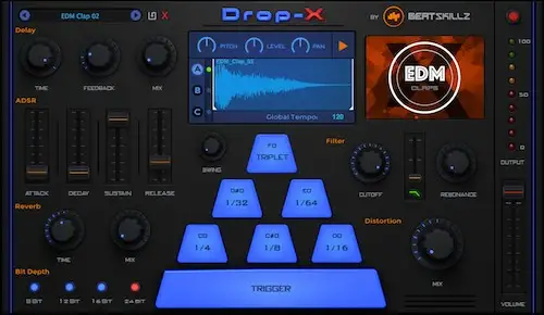 BeatSkilz Drop-X サンプラー