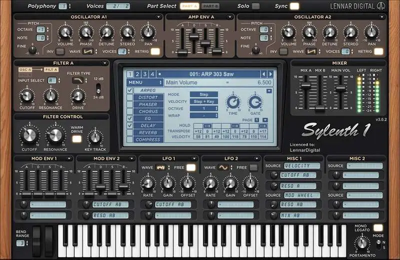 LennarDigital Sylenth 1 - 最高のアルペジエーター