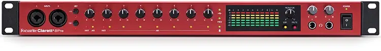 Focusrite Clarett+ 8Pre USB-C Audio Interface
