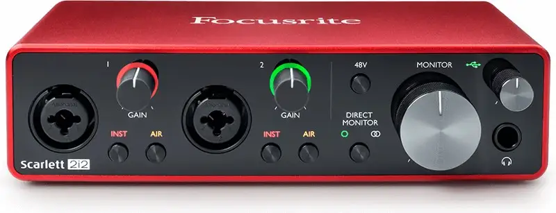 Focusrite Scarlett 2i2 3rd Gen USB Audio Interface
