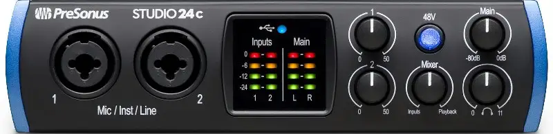 Presonus Studio 24C USB Audio Interface