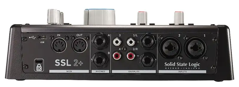 Logika Keadaan Padat 2+ Antarmuka Audio USB kembali