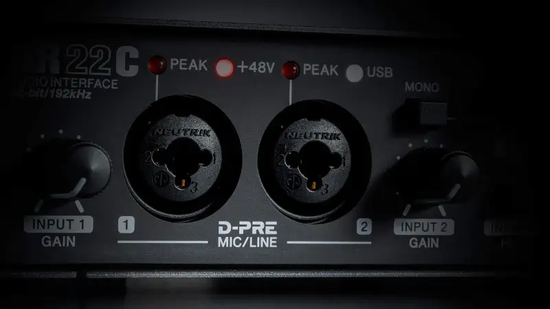 Antarmuka Audio Steinberg UR22C 2 x 2 USB 3.0