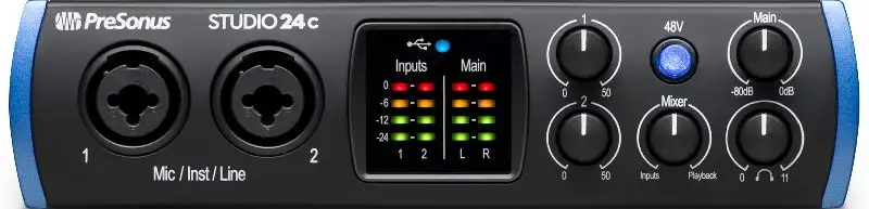 Antarmuka Audio Presonus Studio 24-C