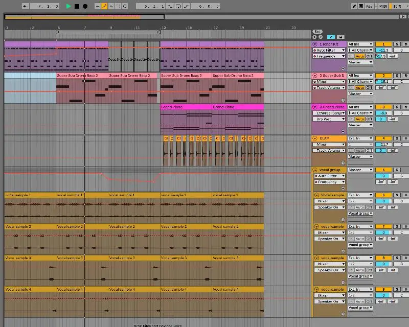 creare una composizione per il beat