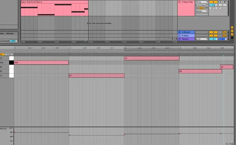 bass line for making a beat