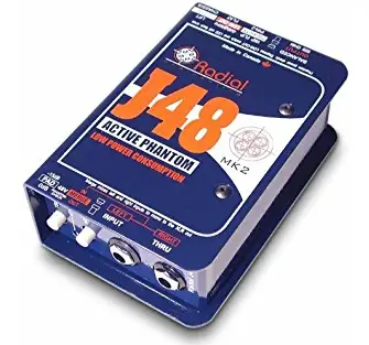 Caja directa activa Radial J48 MK2
