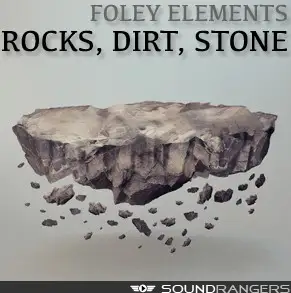 Soundrangers - Efeitos sonoros de rochas, terra e pedras 