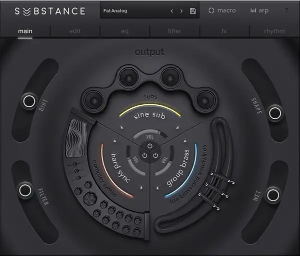 Output - Substance