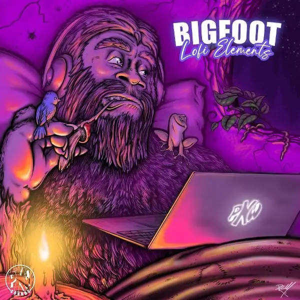 Fekete Octopus Sound - Bigfoot Lo-Fi elemek