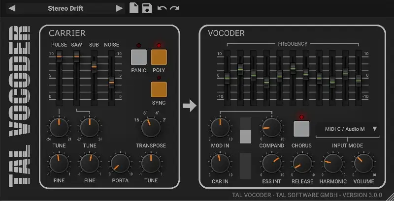 Vocoder TAL