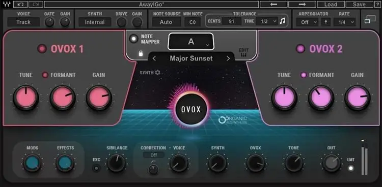 Onde Ovox Resynthesis vocale
