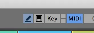 midi key