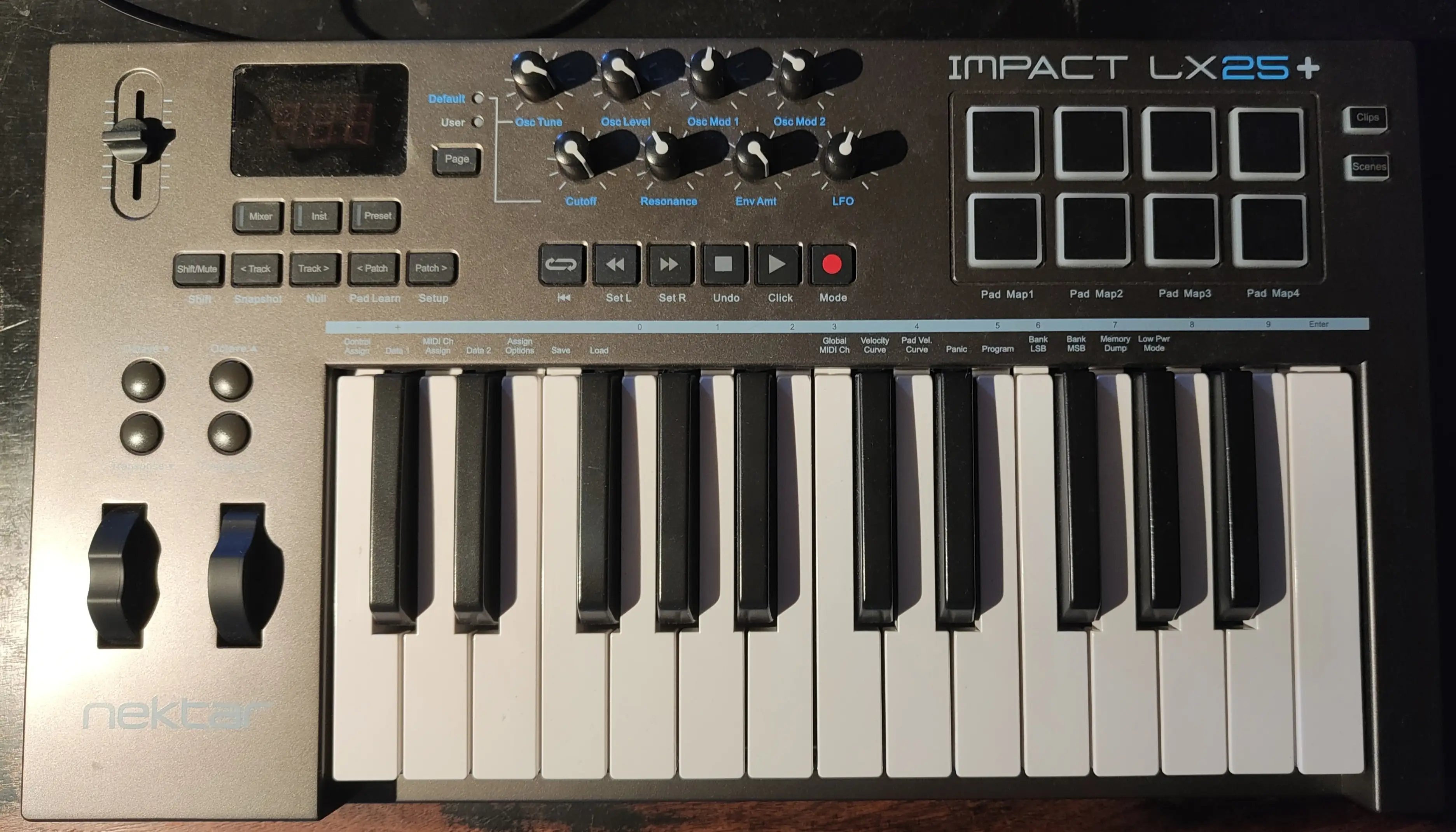 Мій Nektar Impact LX25+