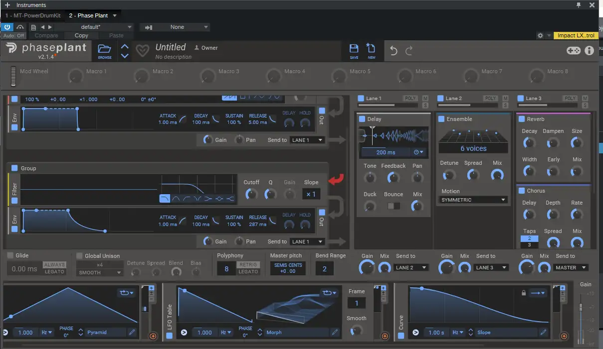 VST плагін Kilohearts Phase Plant