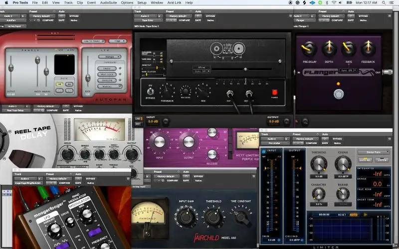 Avid Stock effect and dynamics plug-ins