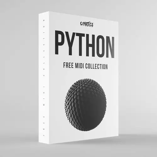 Cymatics Python MIDI-kollektion