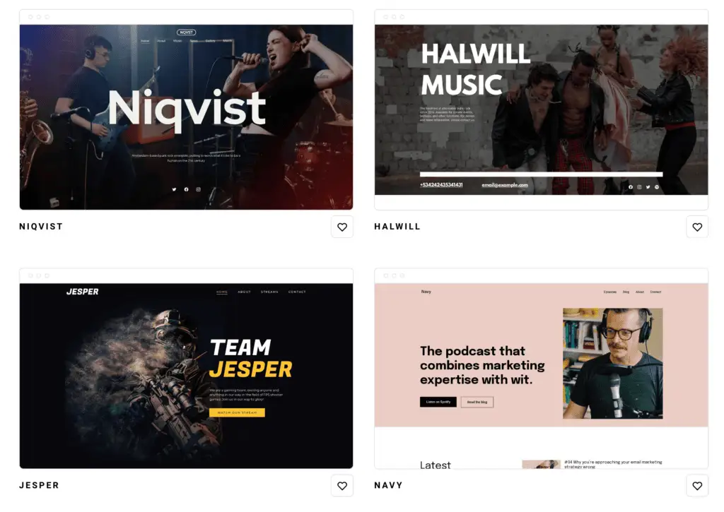 Basic Music Website Design How to Create a Music Website