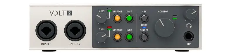 interface audio à moins de 200 universal audio volt 2