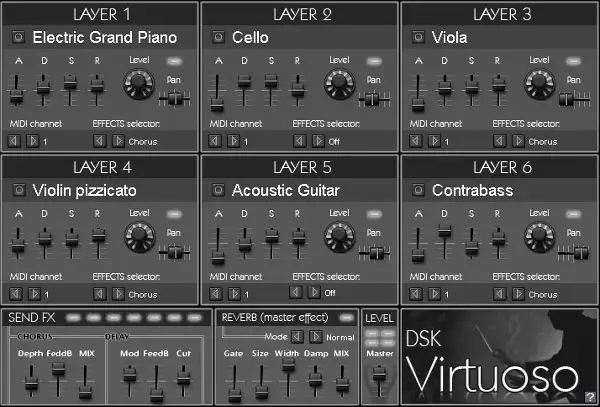 вільні струни vst