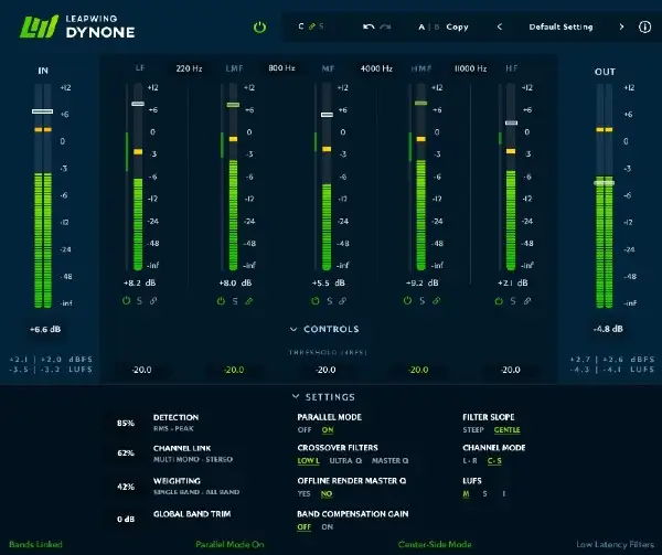 ضاغط متعدد النطاقات Leapwing Audio Dynone 3