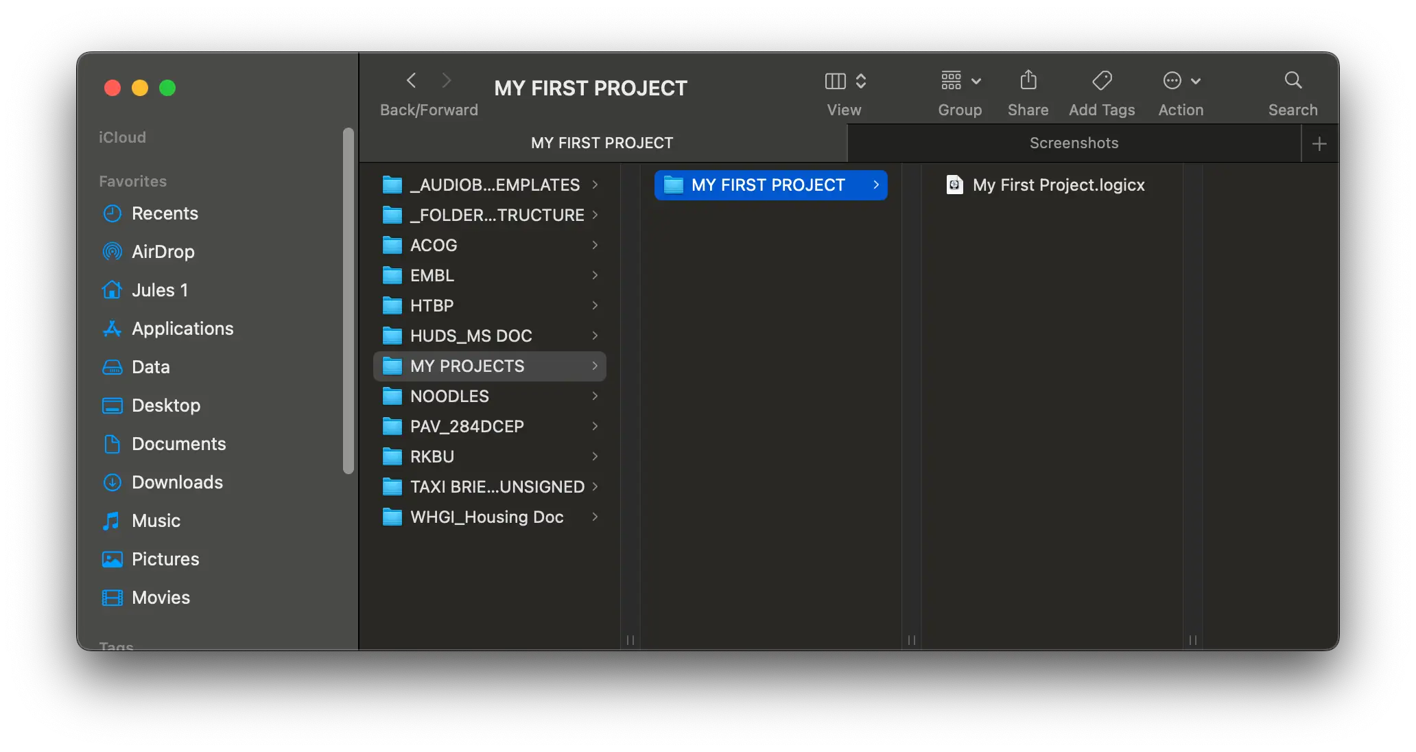 Organization is critical for a professional music producer
